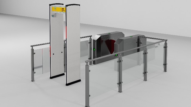 探天下車(chē)站安檢門(mén)愿為世界平安做出“三迅”貢獻(xiàn)