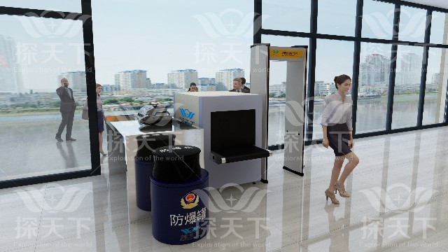 只為一份信任！常州中海再次“握手”探天下防盜金屬探測安檢門